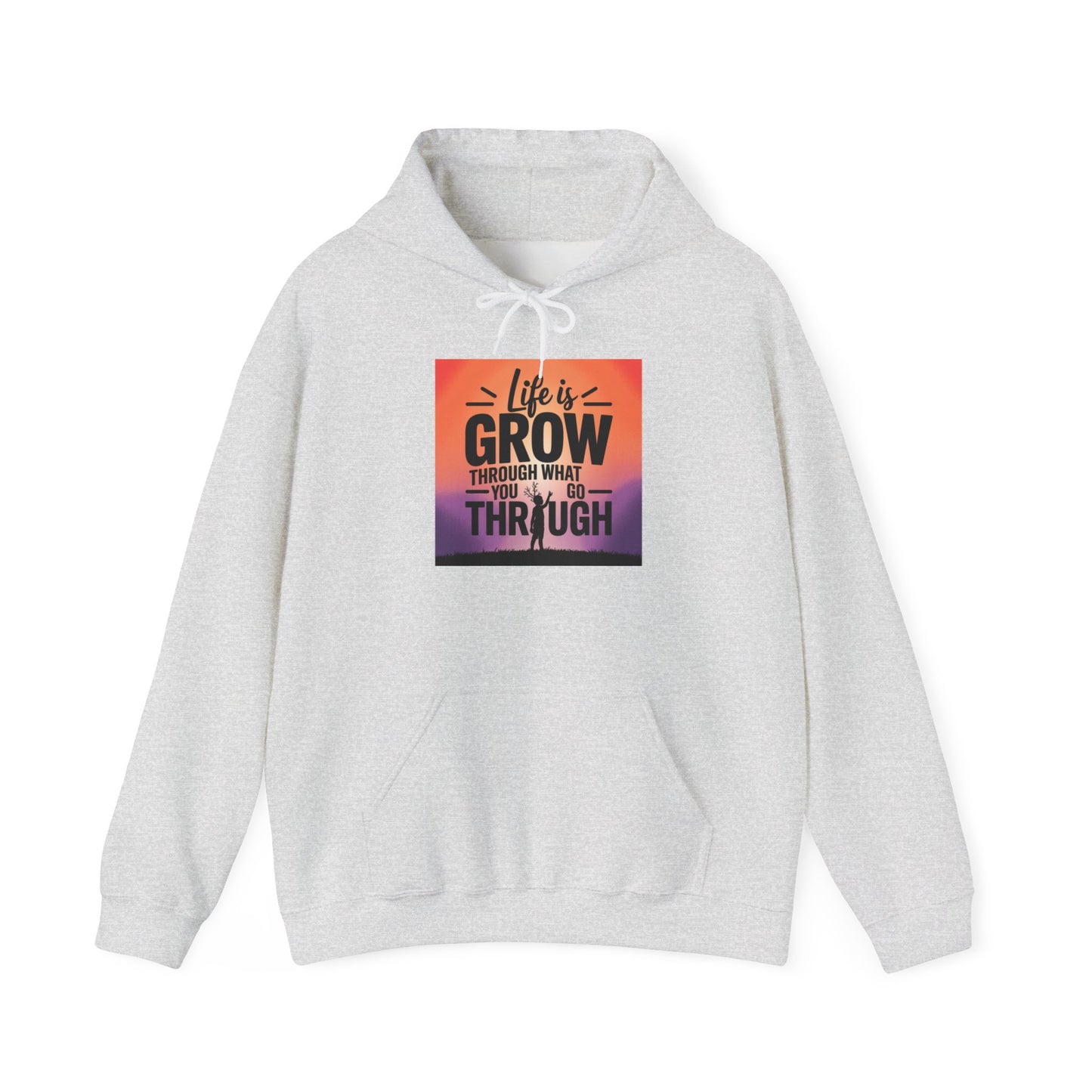 Growth Mindset Hoodie Hooded Sweatshirt Gildan 18500