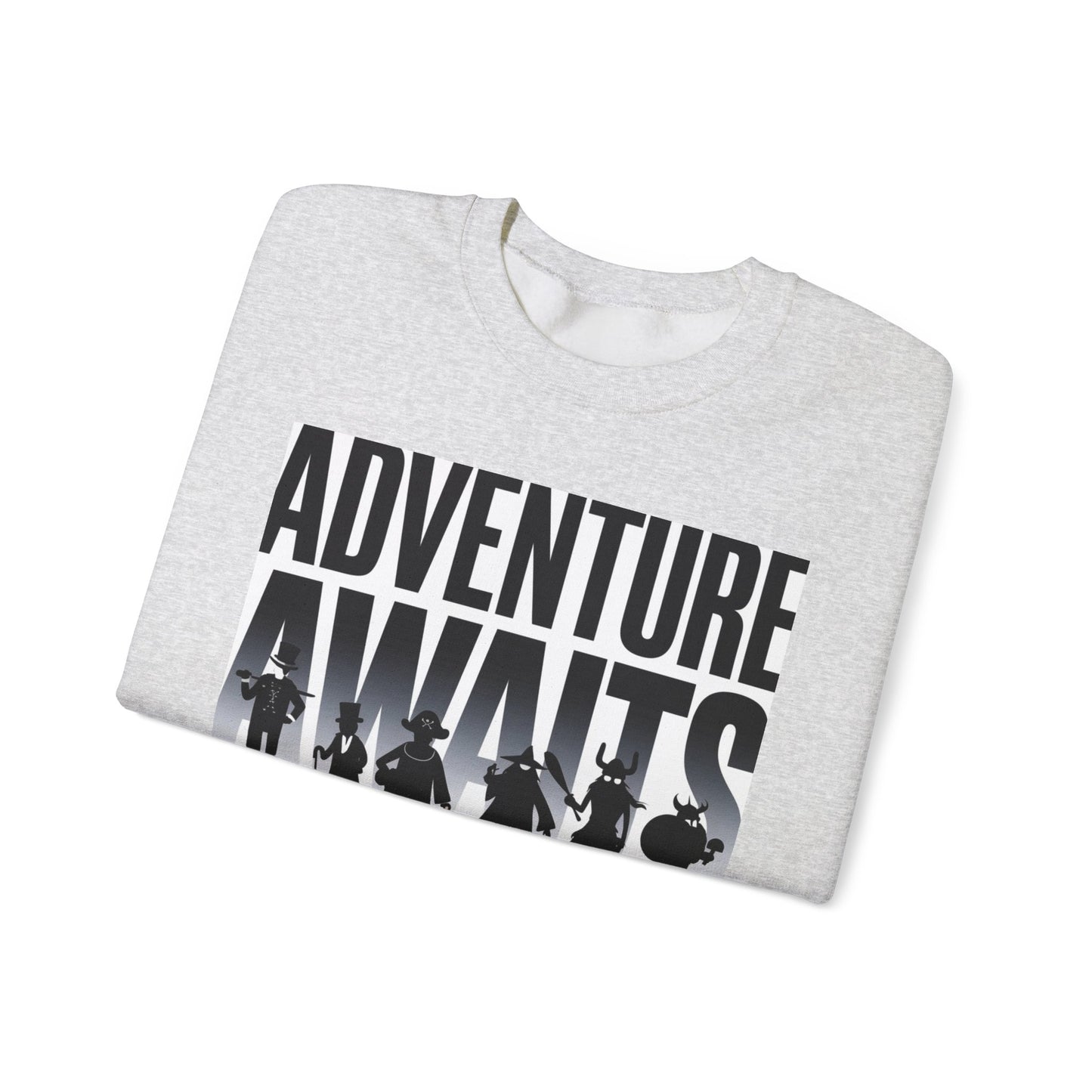 Adventure Awaits Sweatshirt Gildan 18000