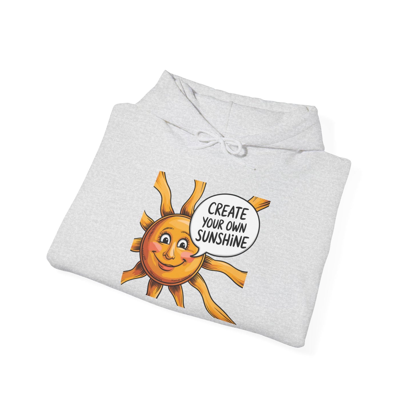 Create Your Own Sunshine Routine Hoodie, Hooded Sweatshirt