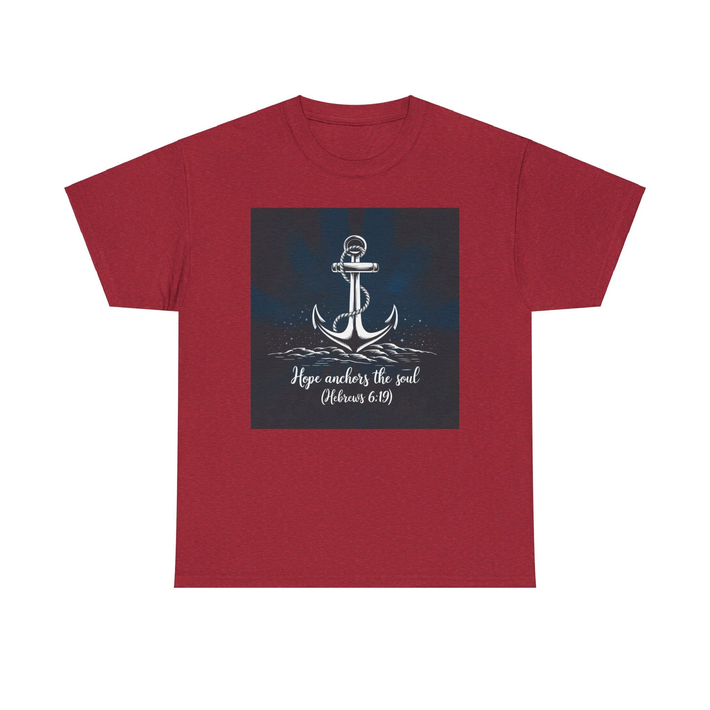 Hope Anchors The Soul Unisex Heavy Cotton Tee