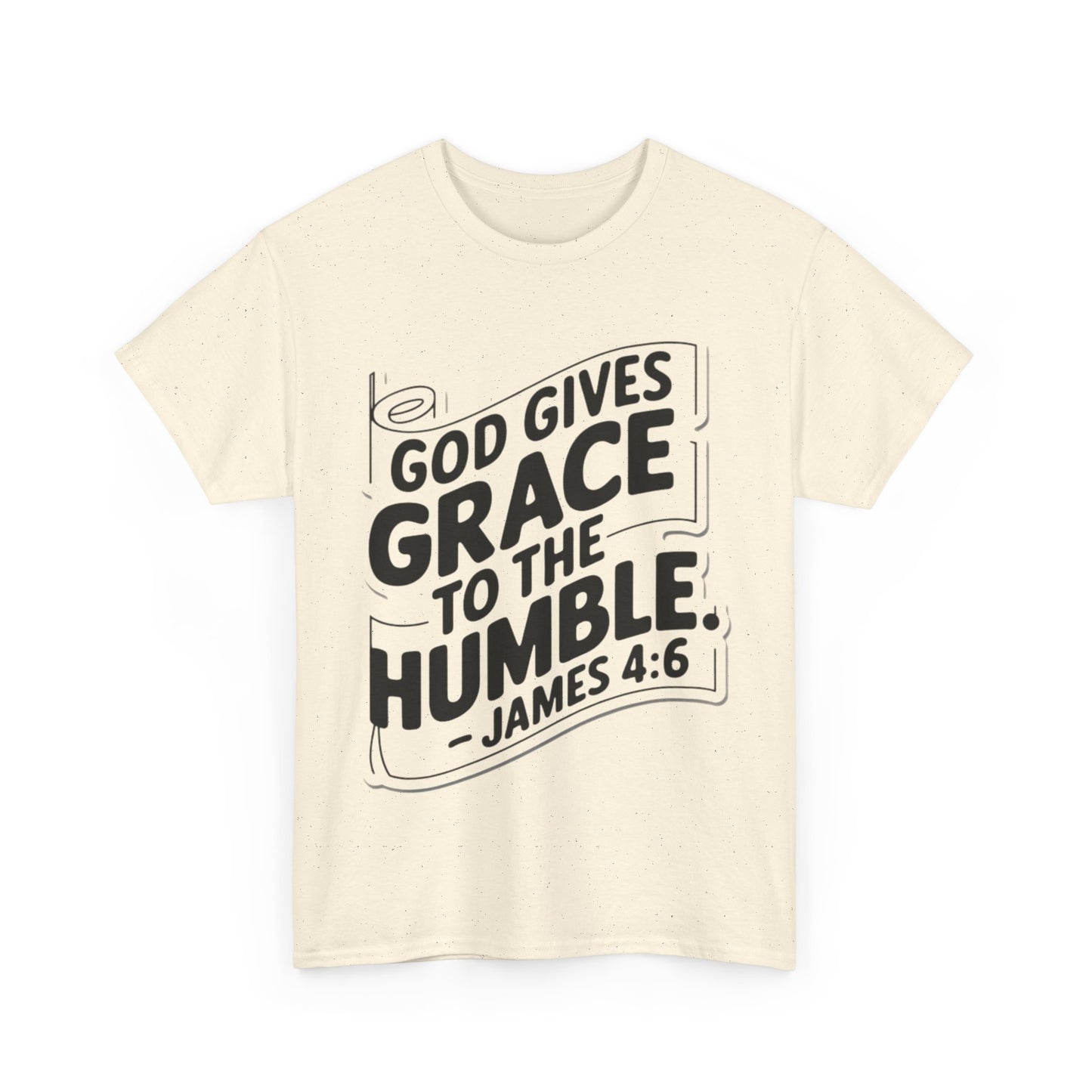 GOD Gives Grace To The Humble Unisex Heavy Cotton Tee