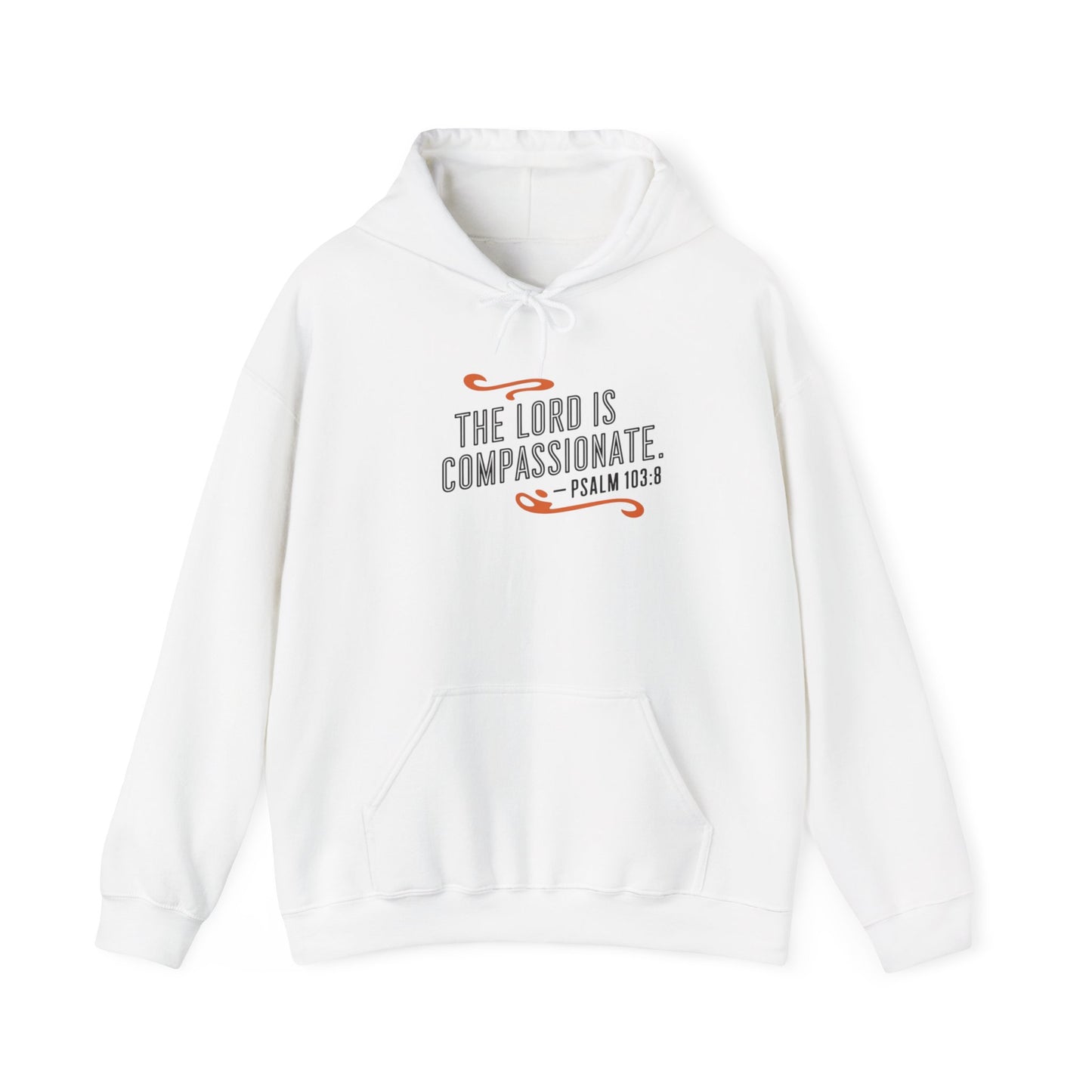 The LORD Is Compassionate  Unisex Heavy Blend™ Hooded Sweatshirt