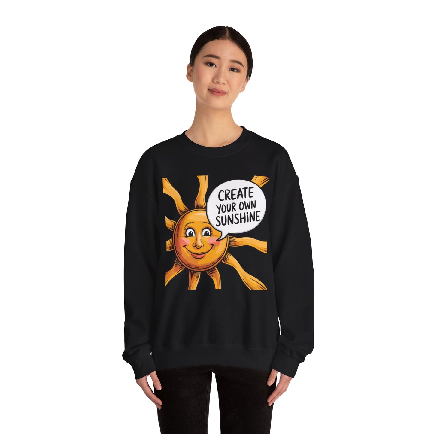 Create Your Own Sunshine Unisex Heavy Blend™ Crewneck Sweatshirt