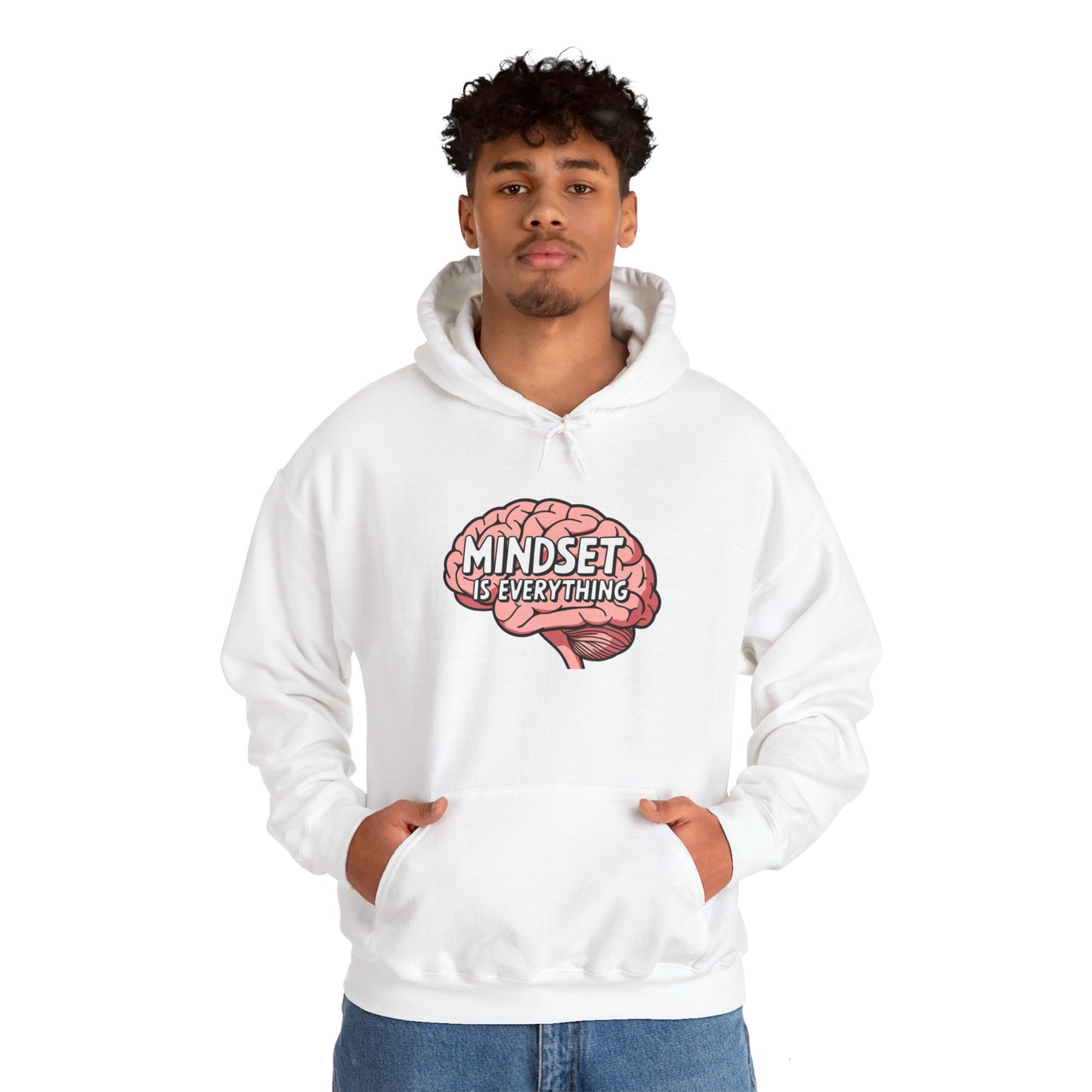 Mindset Is Everything Unisex Heavy Blend™ Hooded Sweatshirt Hoodie Gildan 18500