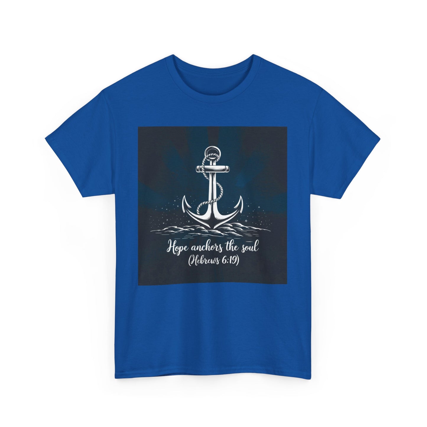 Hope Anchors The Soul Unisex Heavy Cotton Tee