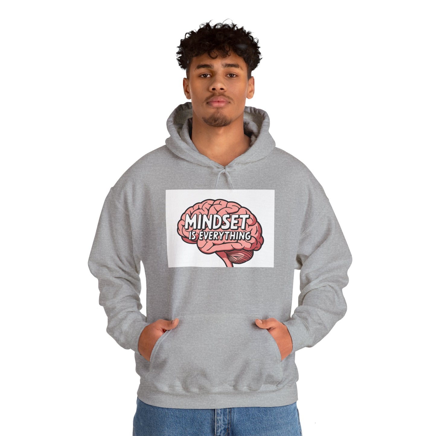 Mindset Is Everything Unisex Heavy Blend™ Hooded Sweatshirt Hoodie Gildan 18500