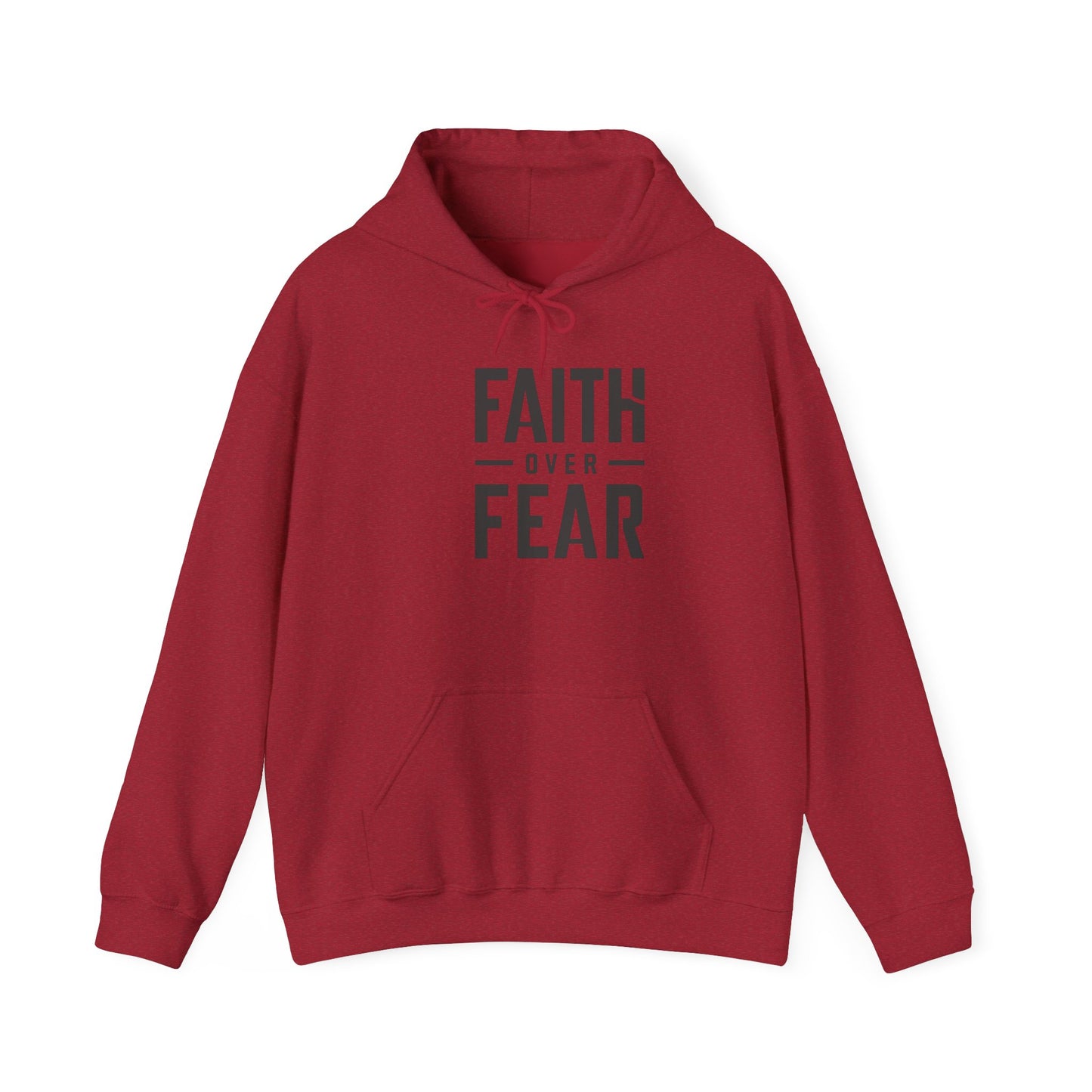 Faith Over Fear Unisex Heavy Blend™ Hooded Sweatshirt