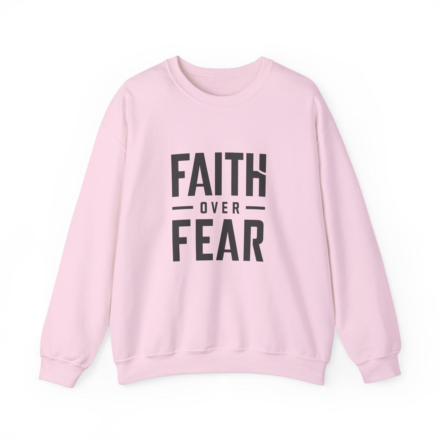 Faith Over Fear Unisex Heavy Blend™ Crewneck Sweatshirt