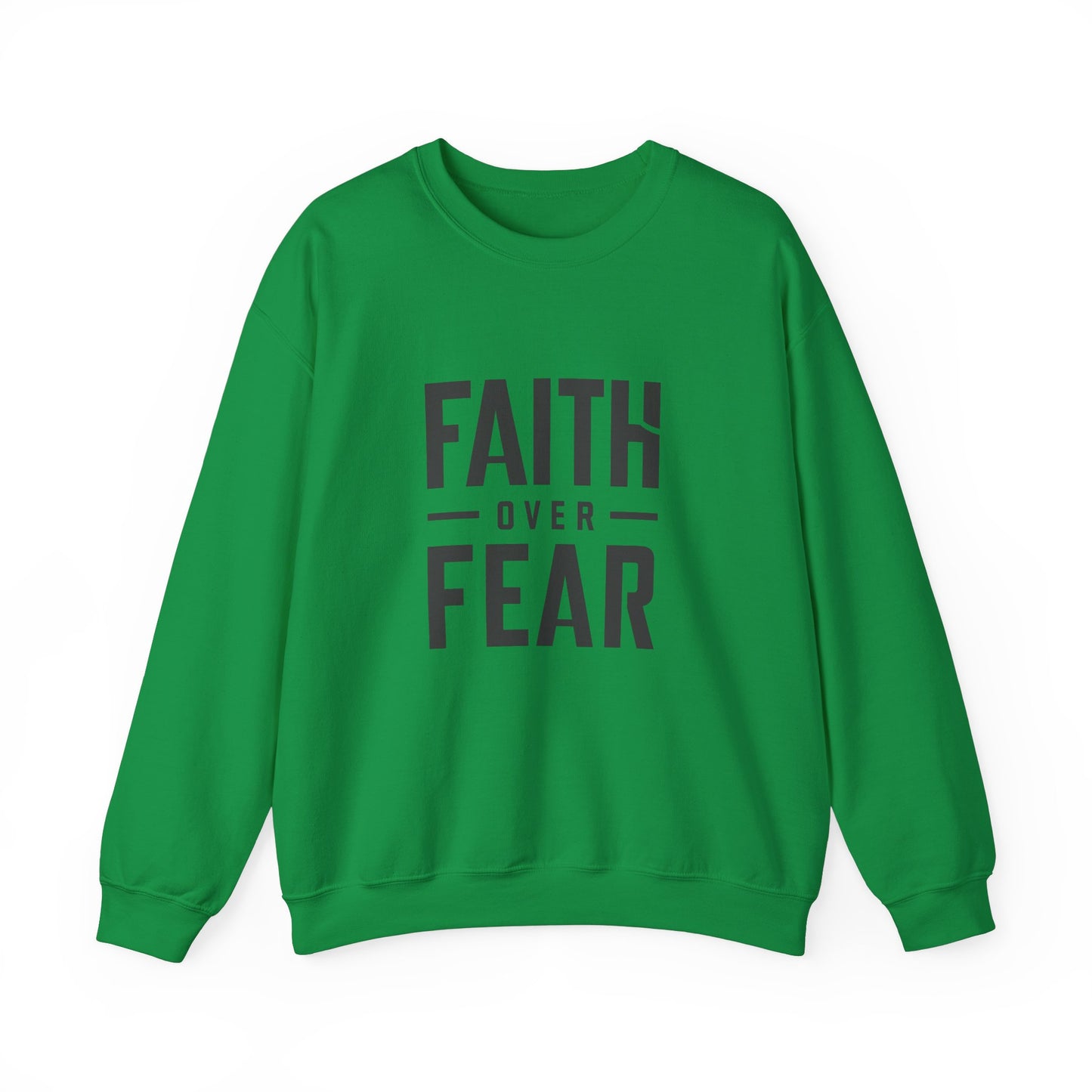 Faith Over Fear Unisex Heavy Blend™ Crewneck Sweatshirt