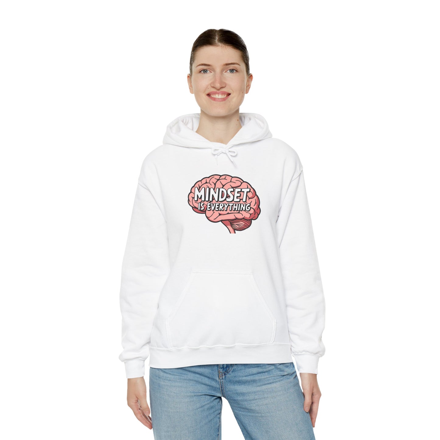 Mindset Is Everything Unisex Heavy Blend™ Hooded Sweatshirt Hoodie Gildan 18500