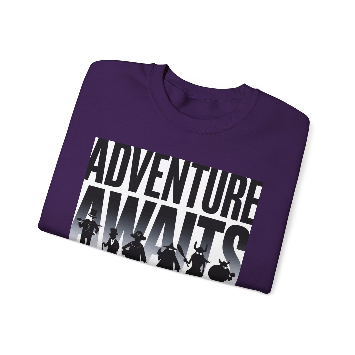 Adventure Awaits Sweatshirt Gildan 18000