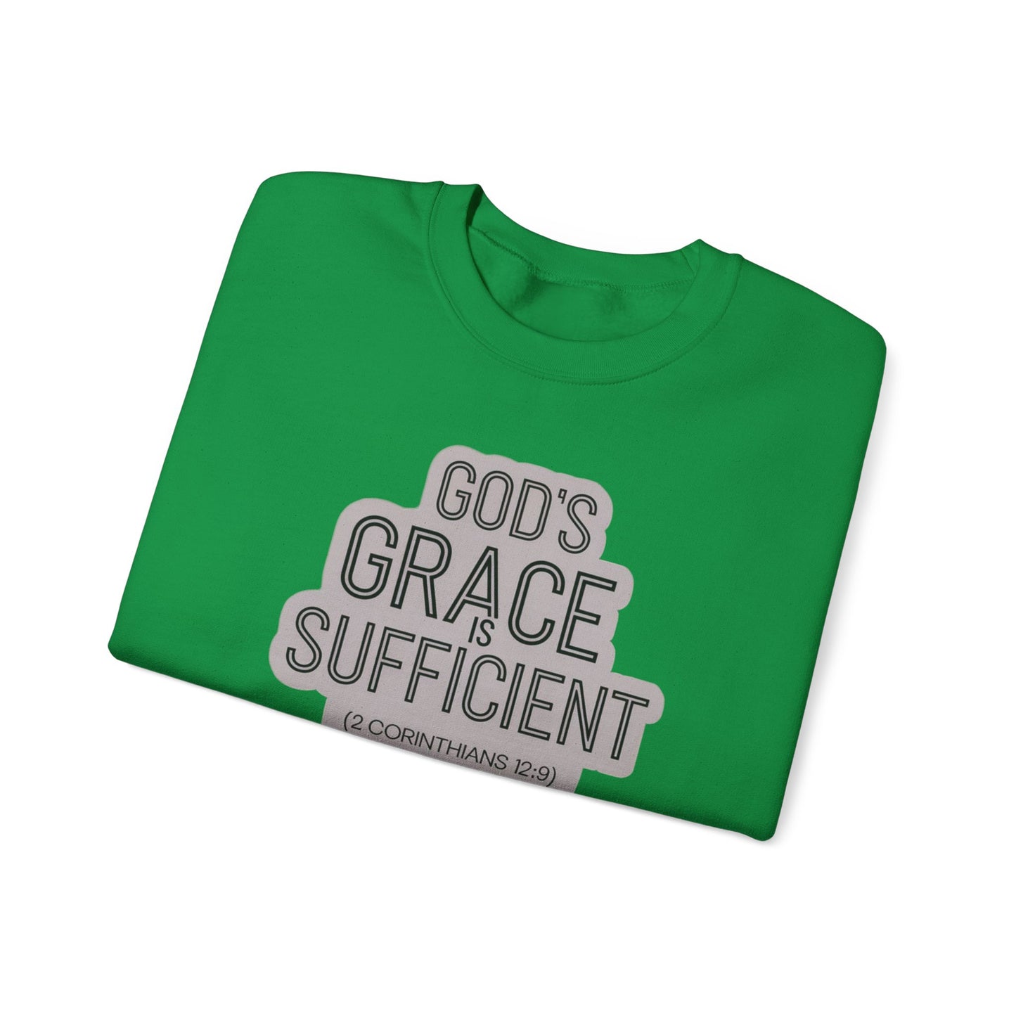 GODS Grace Is Sufficient Unisex Heavy Blend™ Crewneck Sweatshirt