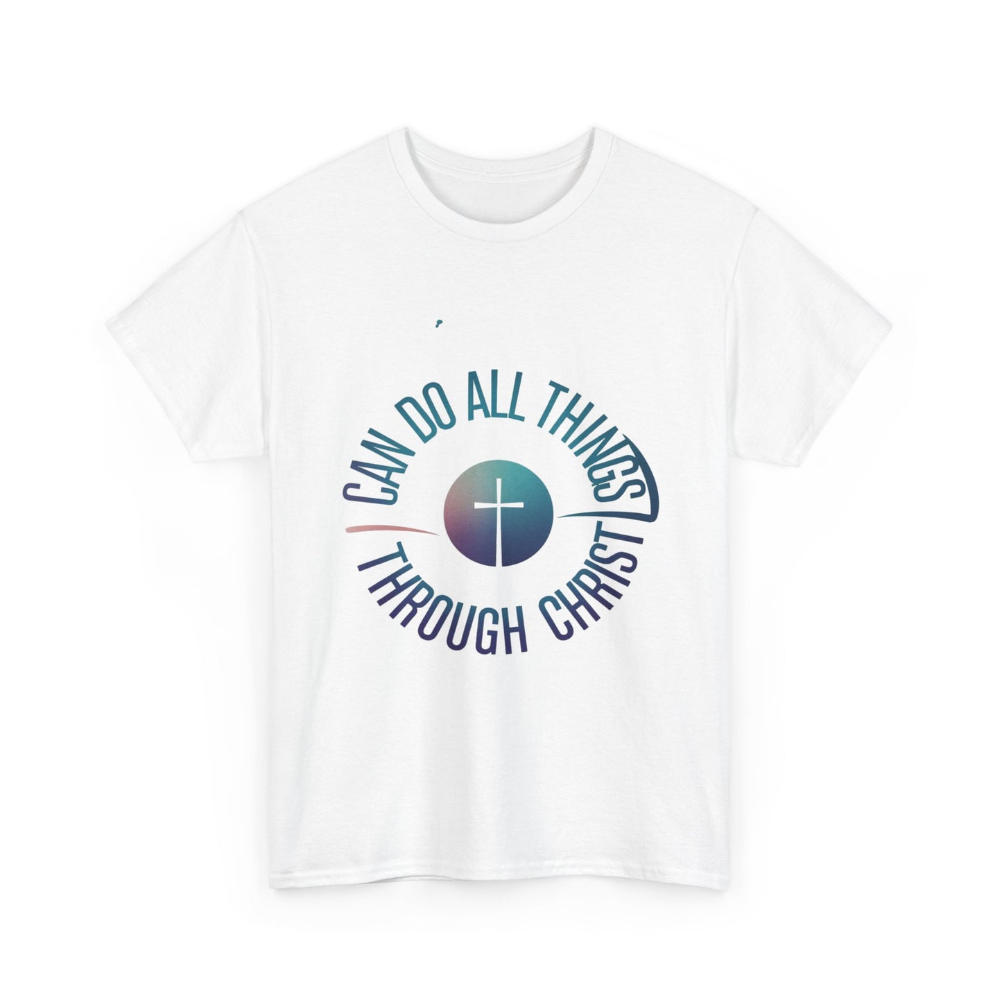 I Can Do All Things through Christ Unisex Heavy Cotton Tee