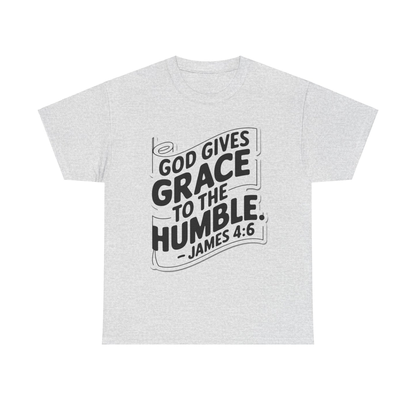 GOD Gives Grace To The Humble Unisex Heavy Cotton Tee