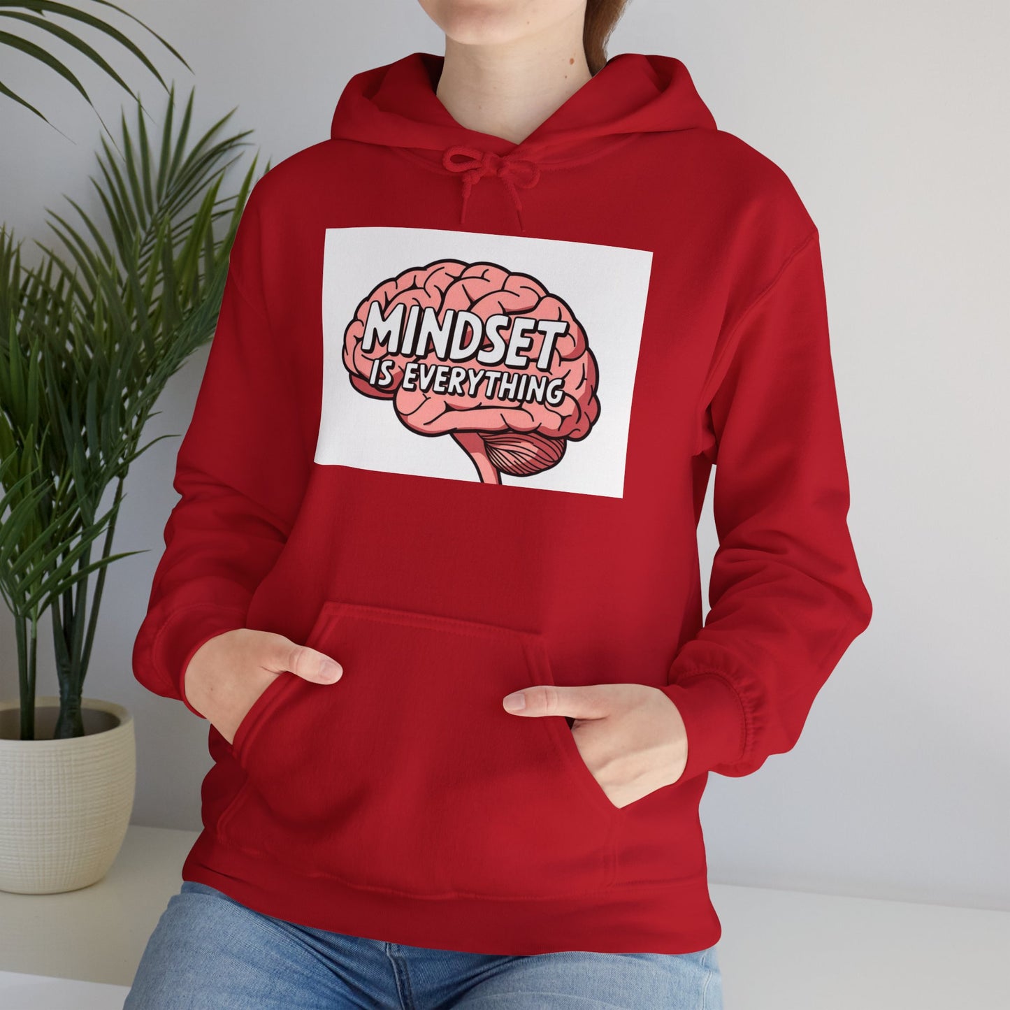 Mindset Is Everything Unisex Heavy Blend™ Hooded Sweatshirt Hoodie Gildan 18500