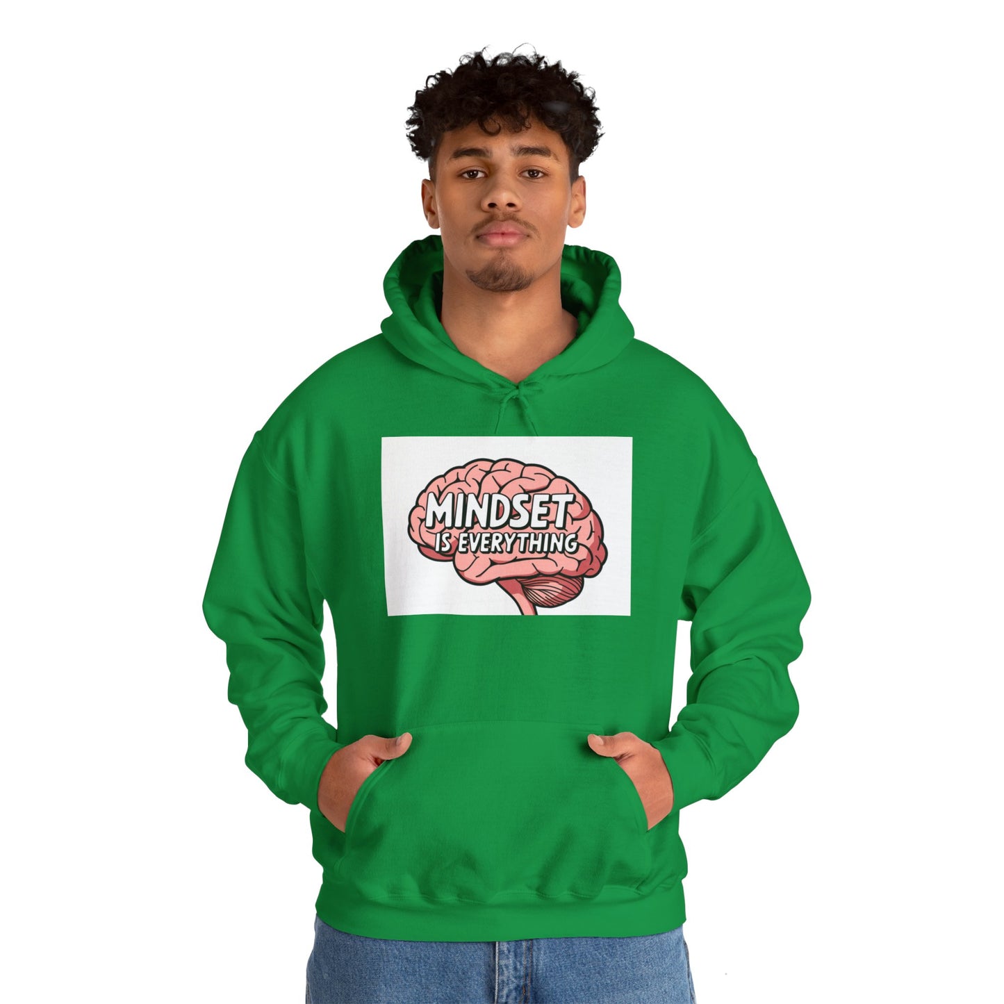 Mindset Is Everything Unisex Heavy Blend™ Hooded Sweatshirt Hoodie Gildan 18500