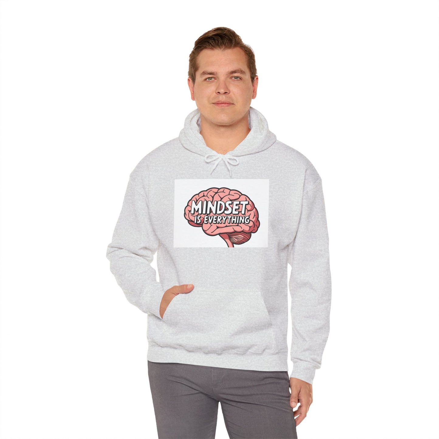 Mindset Is Everything Unisex Heavy Blend™ Hooded Sweatshirt Hoodie Gildan 18500