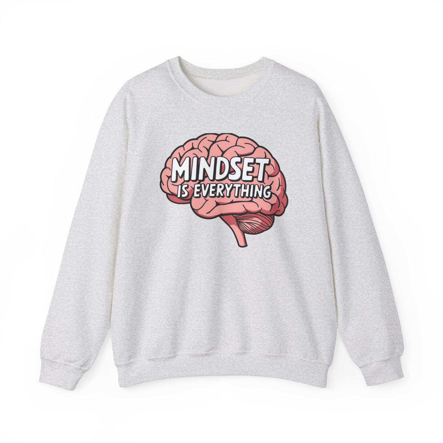 Mind Set Is Everything Unisex Heavy Blend™ Crewneck Sweatshirt Gildan 18000