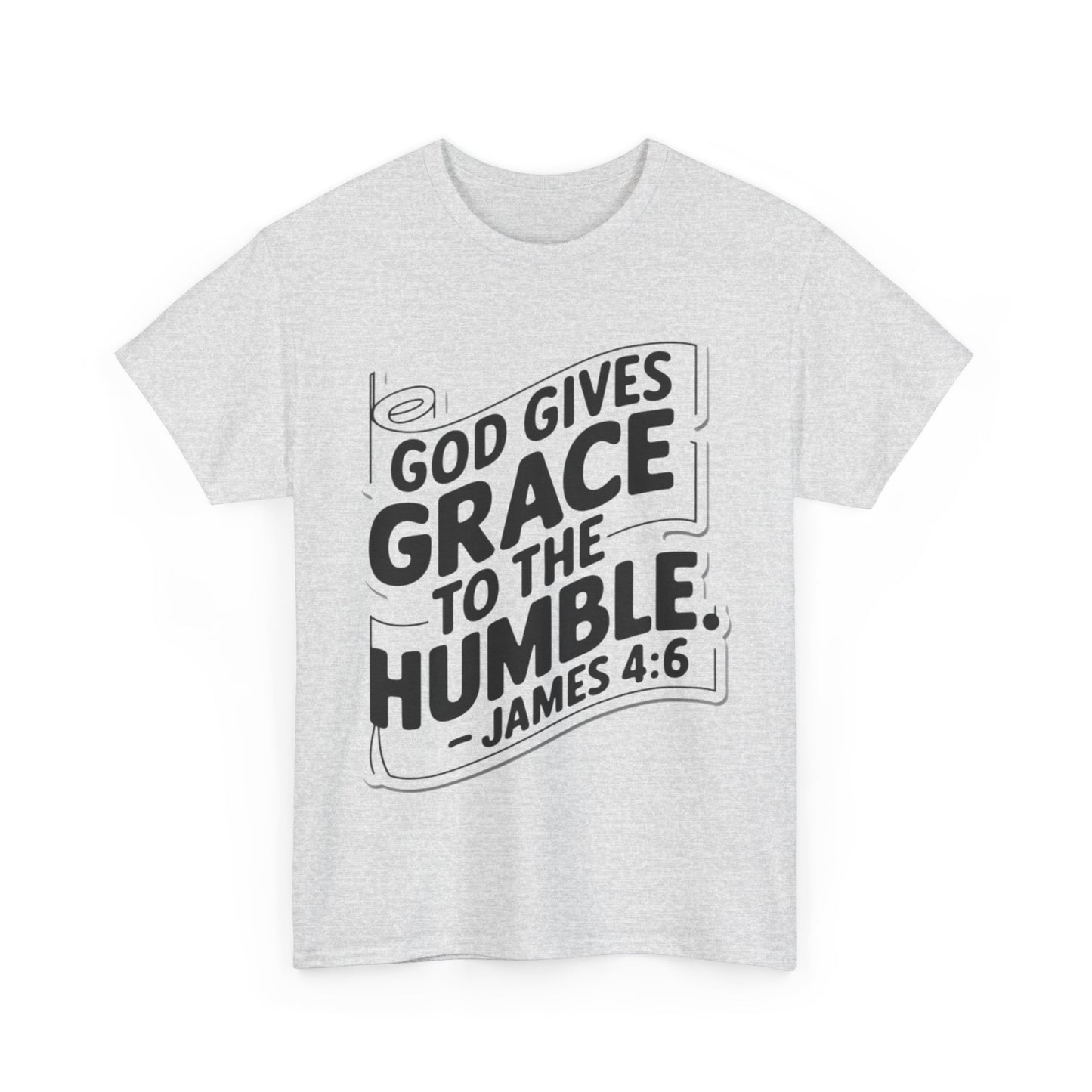 GOD Gives Grace To The Humble Unisex Heavy Cotton Tee