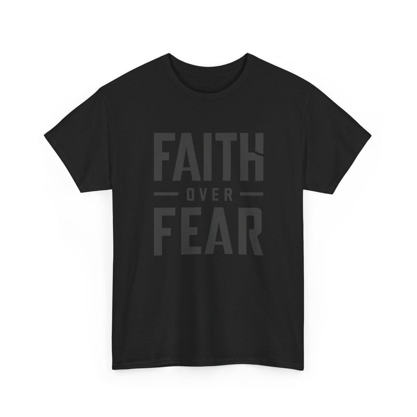 Faith Over Fear Unisex Heavy Cotton Tee