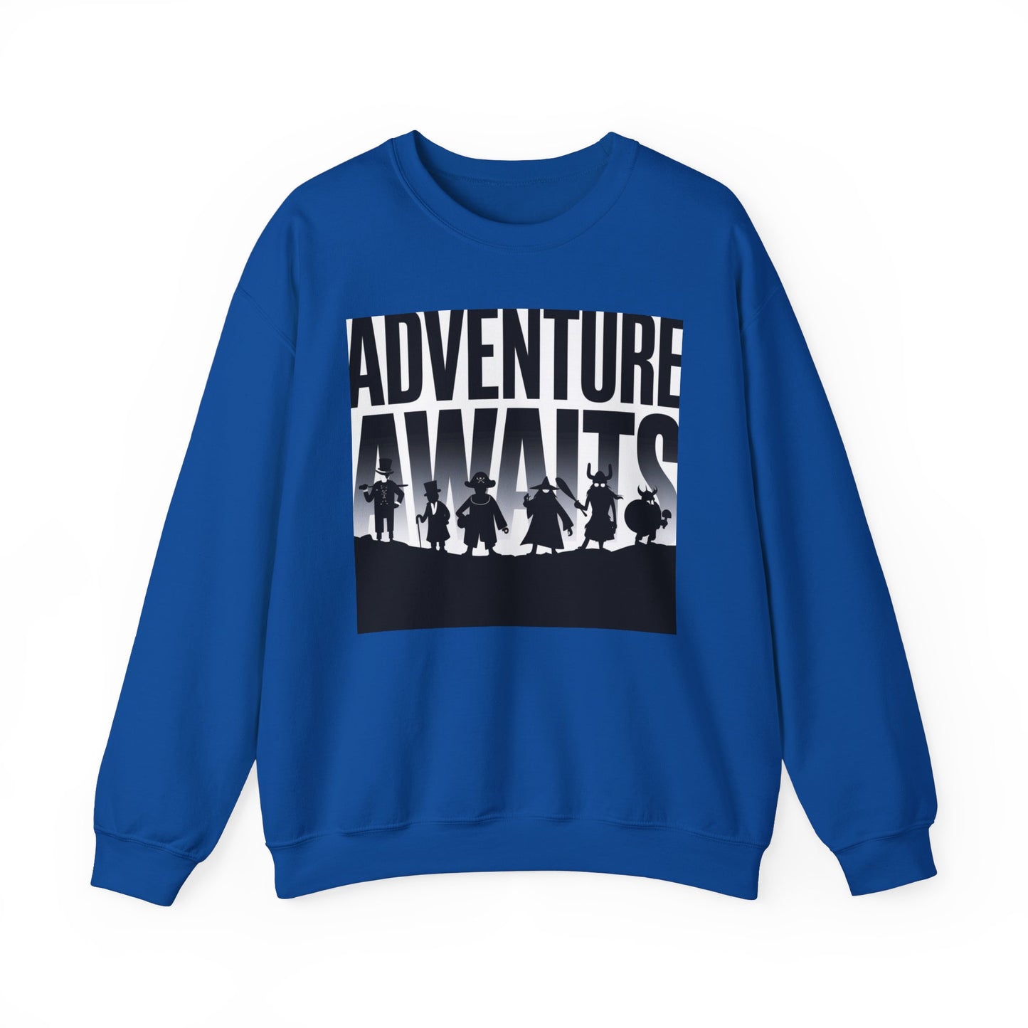 Adventure Awaits Sweatshirt Gildan 18000