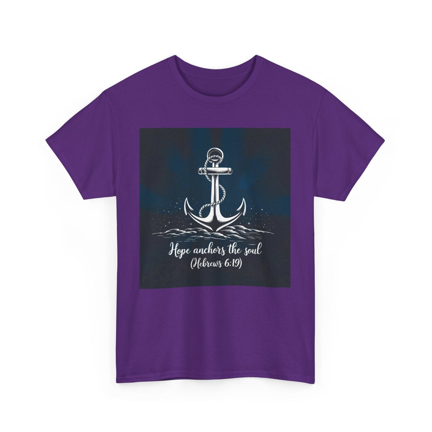 Hope Anchors The Soul Unisex Heavy Cotton Tee