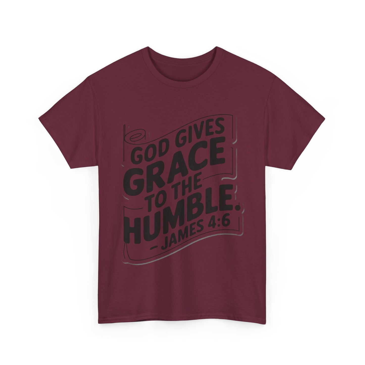 GOD Gives Grace To The Humble Unisex Heavy Cotton Tee