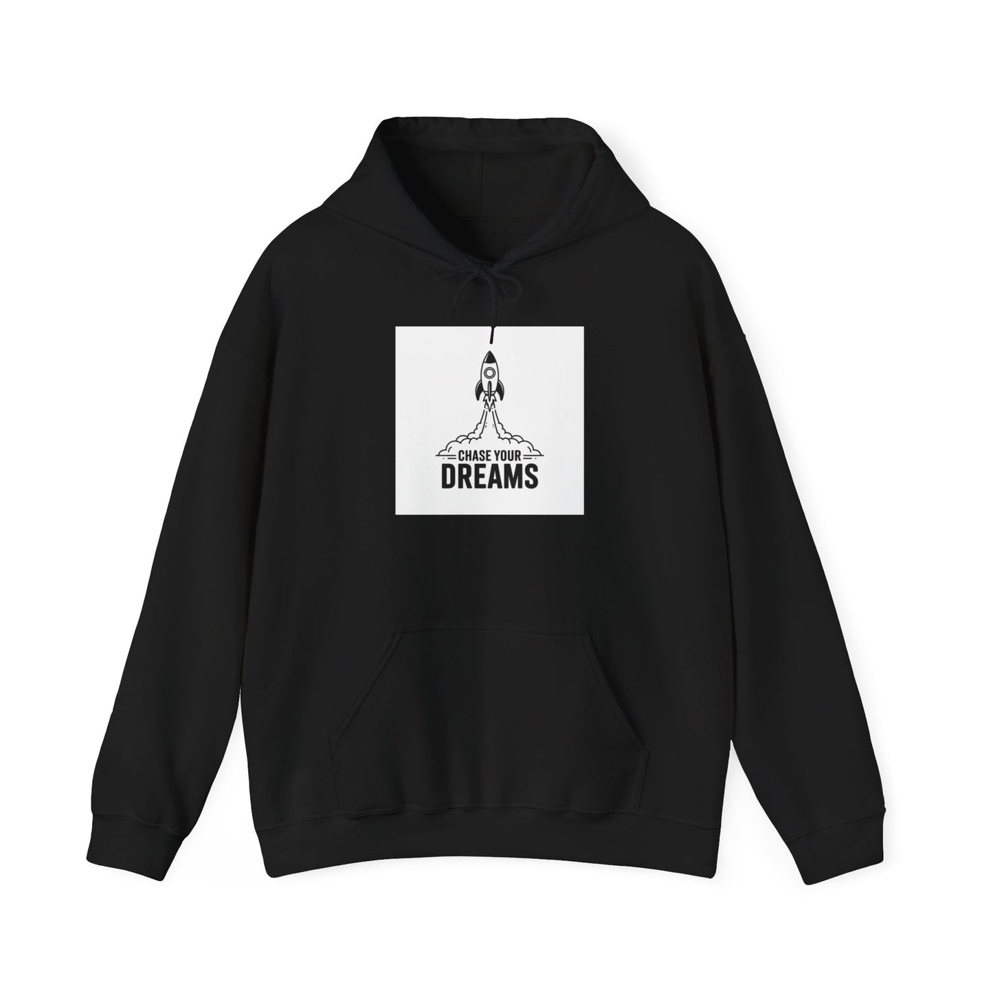 Chase Your Dreams Hooded Sweatshirt Hoodie Gildan 18500