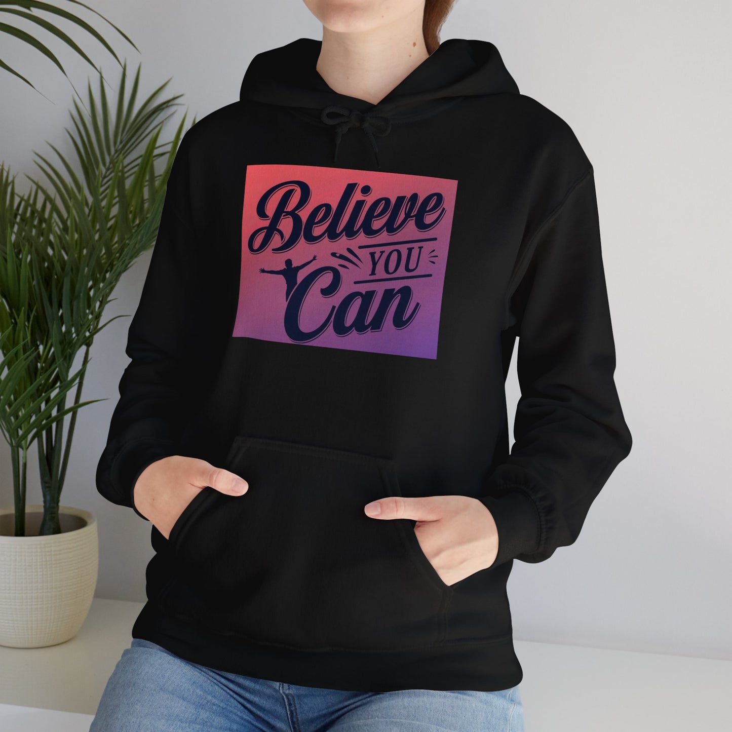 Believe You Can Unisex Heavy Blend™ Hooded Sweatshirt