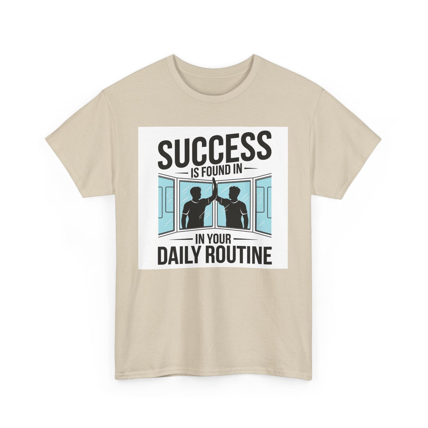 Success Is Found In Your Daily Routine Unisex Heavy Cotton Tee