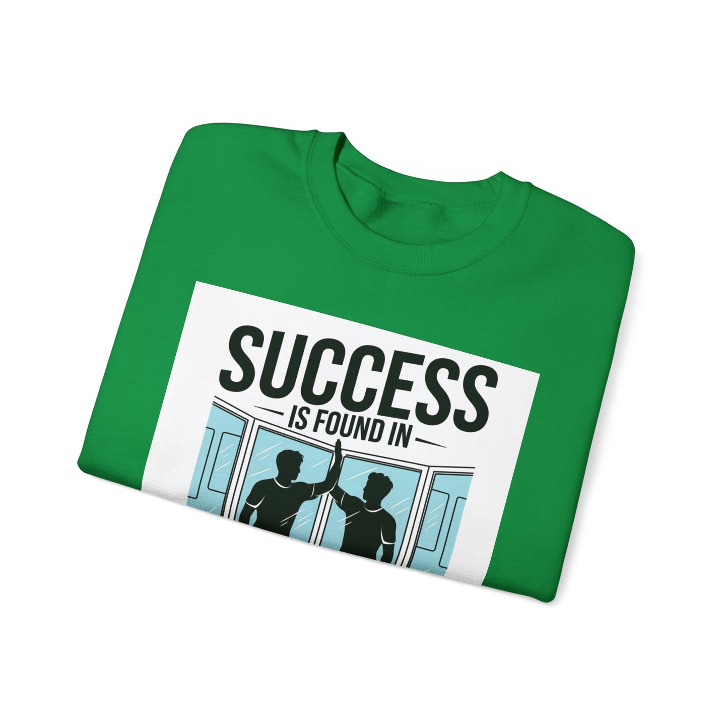 Success Is Found In Your Daily Routine Unisex Heavy Blend™ Crewneck Sweatshirt