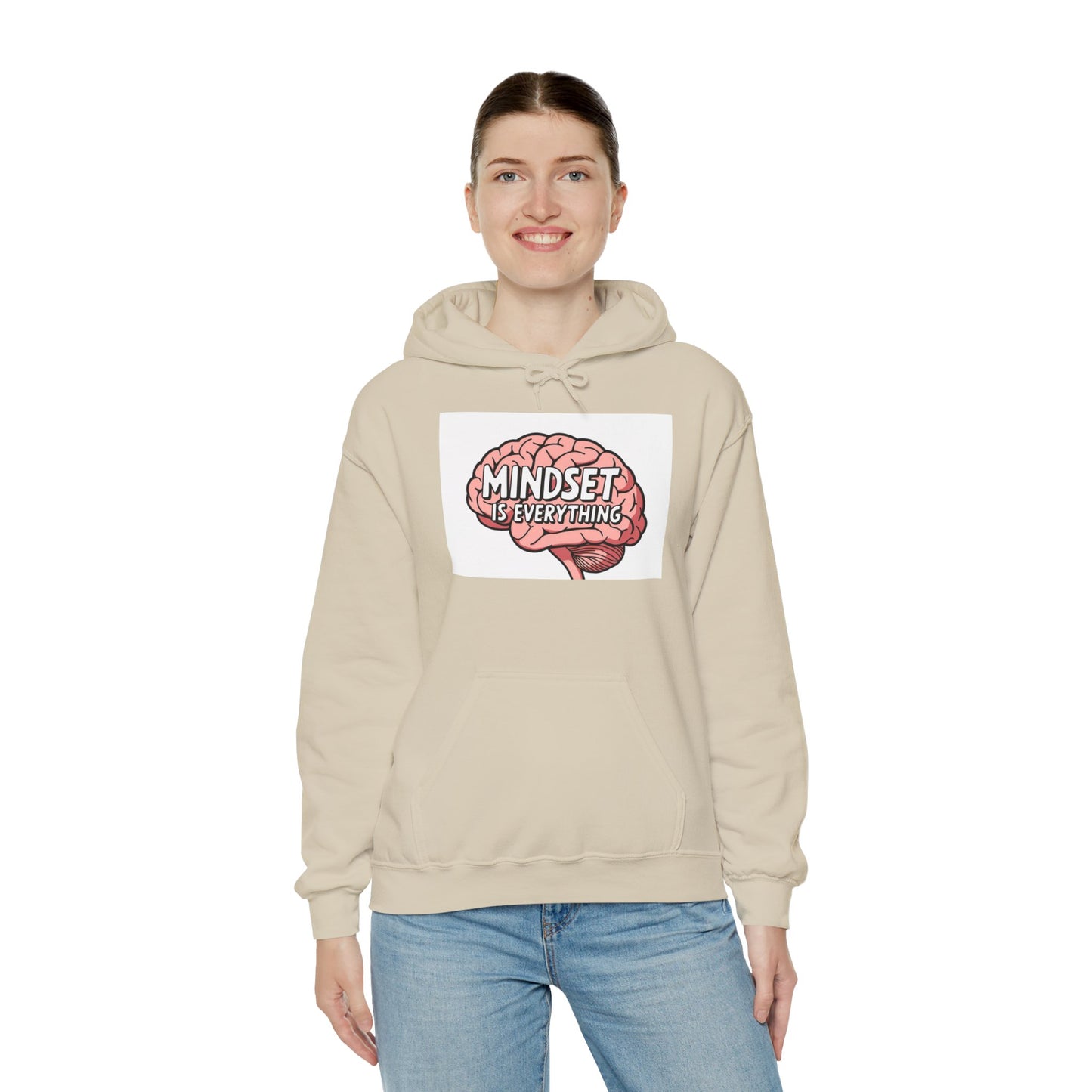 Mindset Is Everything Unisex Heavy Blend™ Hooded Sweatshirt Hoodie Gildan 18500