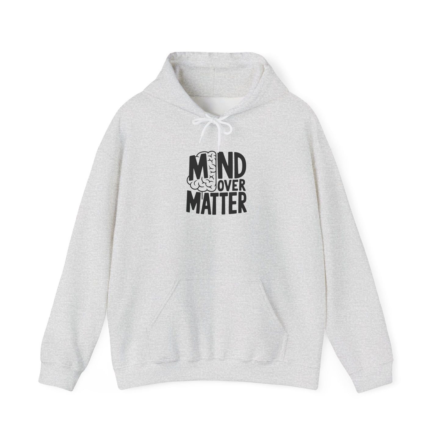 Mind Over Matter Hoodie Hooded Sweatshirt Gildan 18500