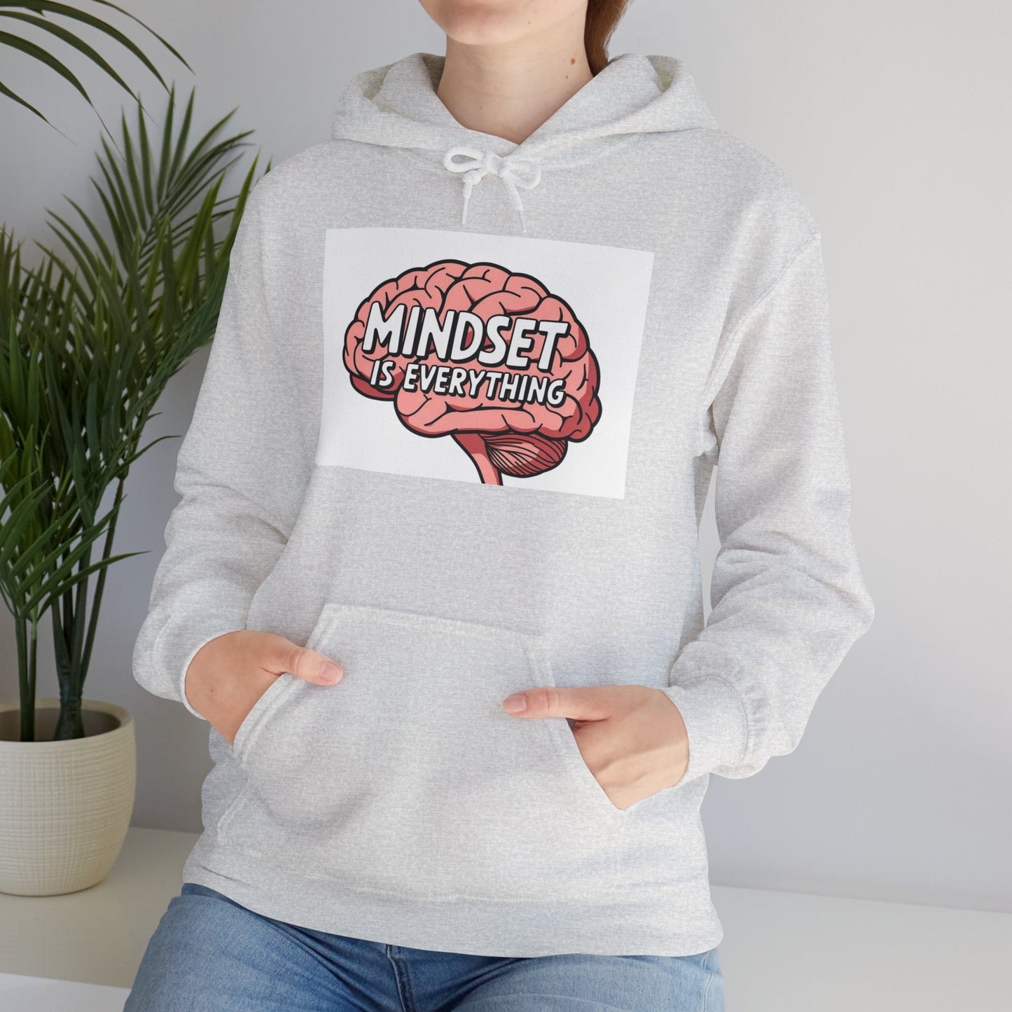 Mindset Is Everything Unisex Heavy Blend™ Hooded Sweatshirt Hoodie Gildan 18500