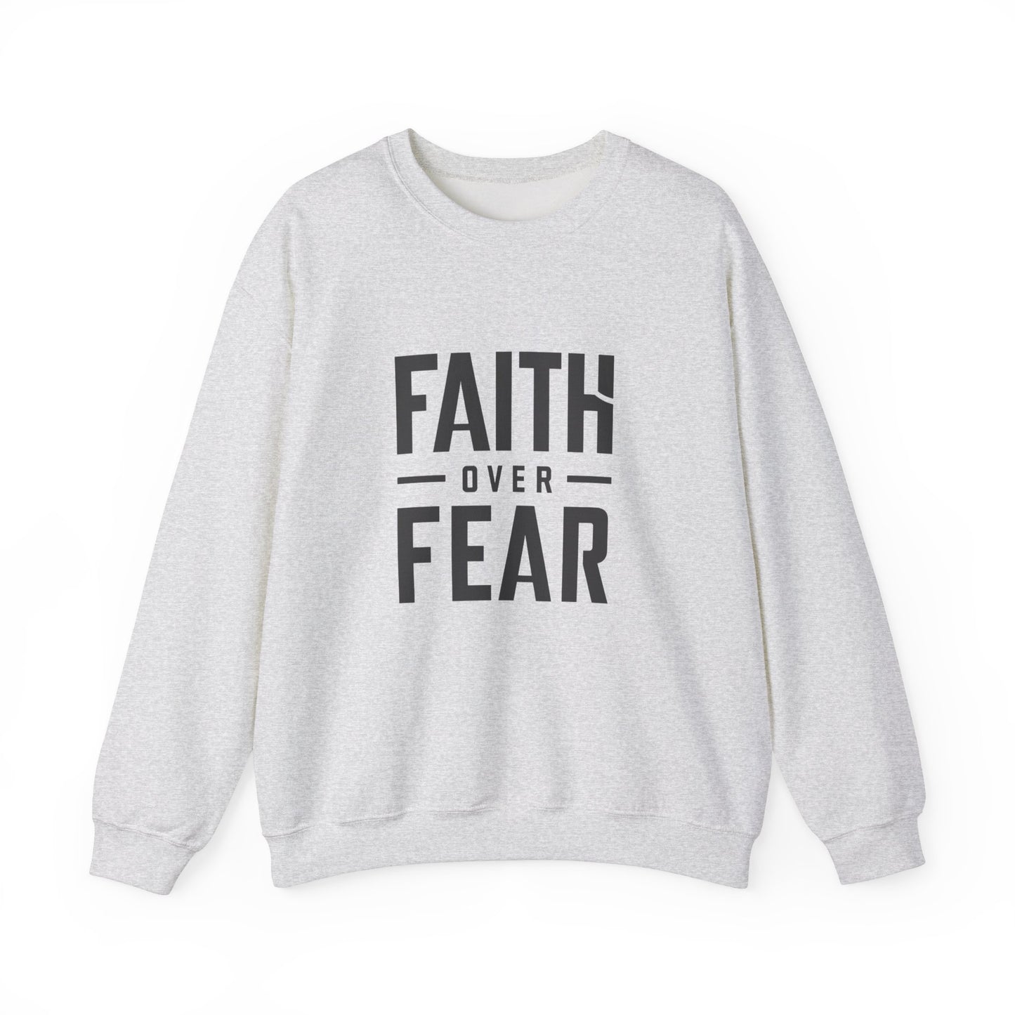 Faith Over Fear Unisex Heavy Blend™ Crewneck Sweatshirt