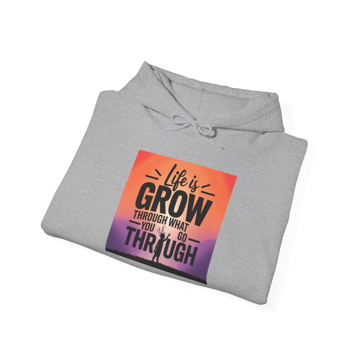 Growth Mindset Hoodie Hooded Sweatshirt Gildan 18500