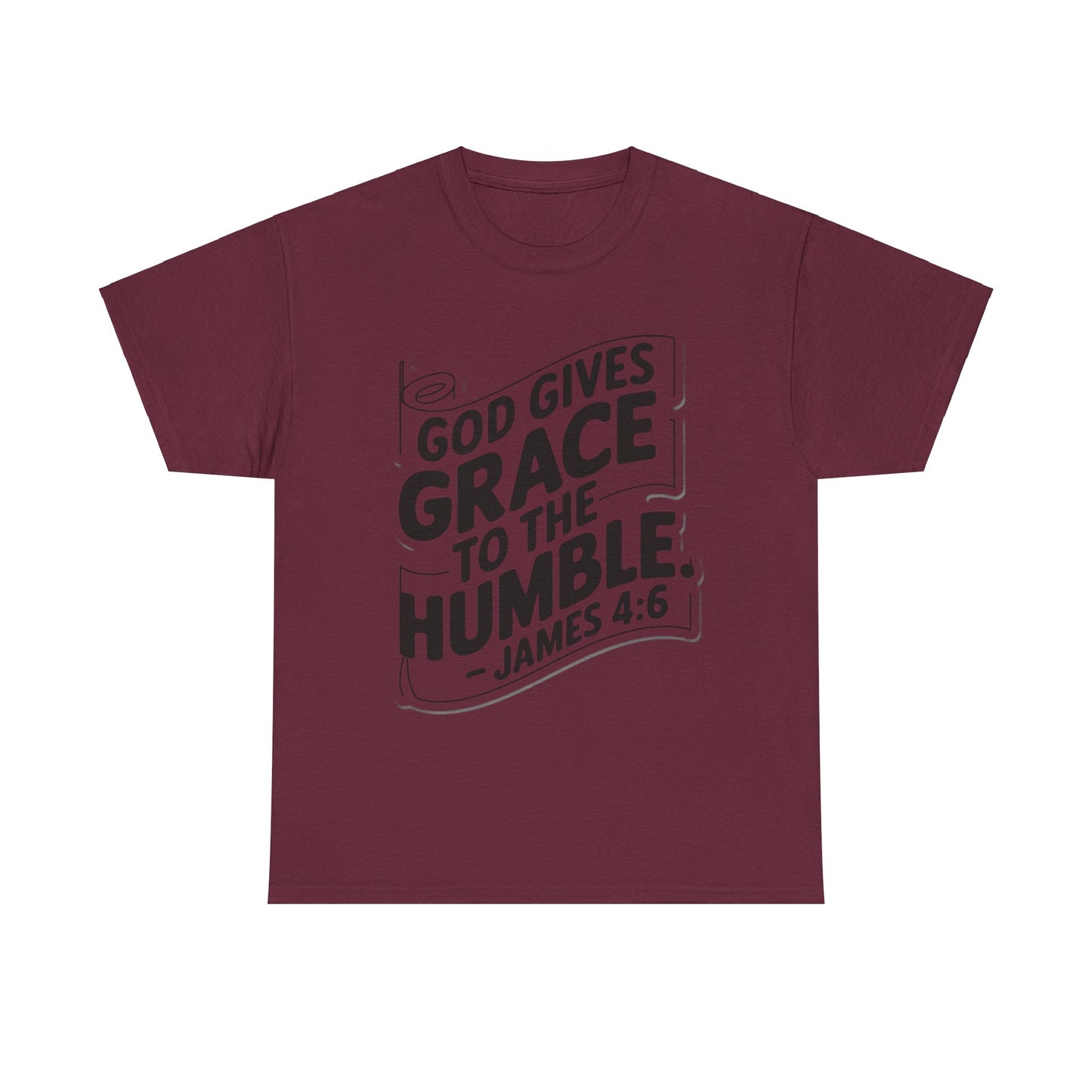 GOD Gives Grace To The Humble Unisex Heavy Cotton Tee