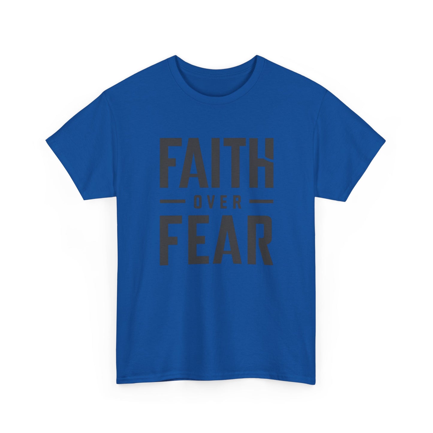 Faith Over Fear Unisex Heavy Cotton Tee