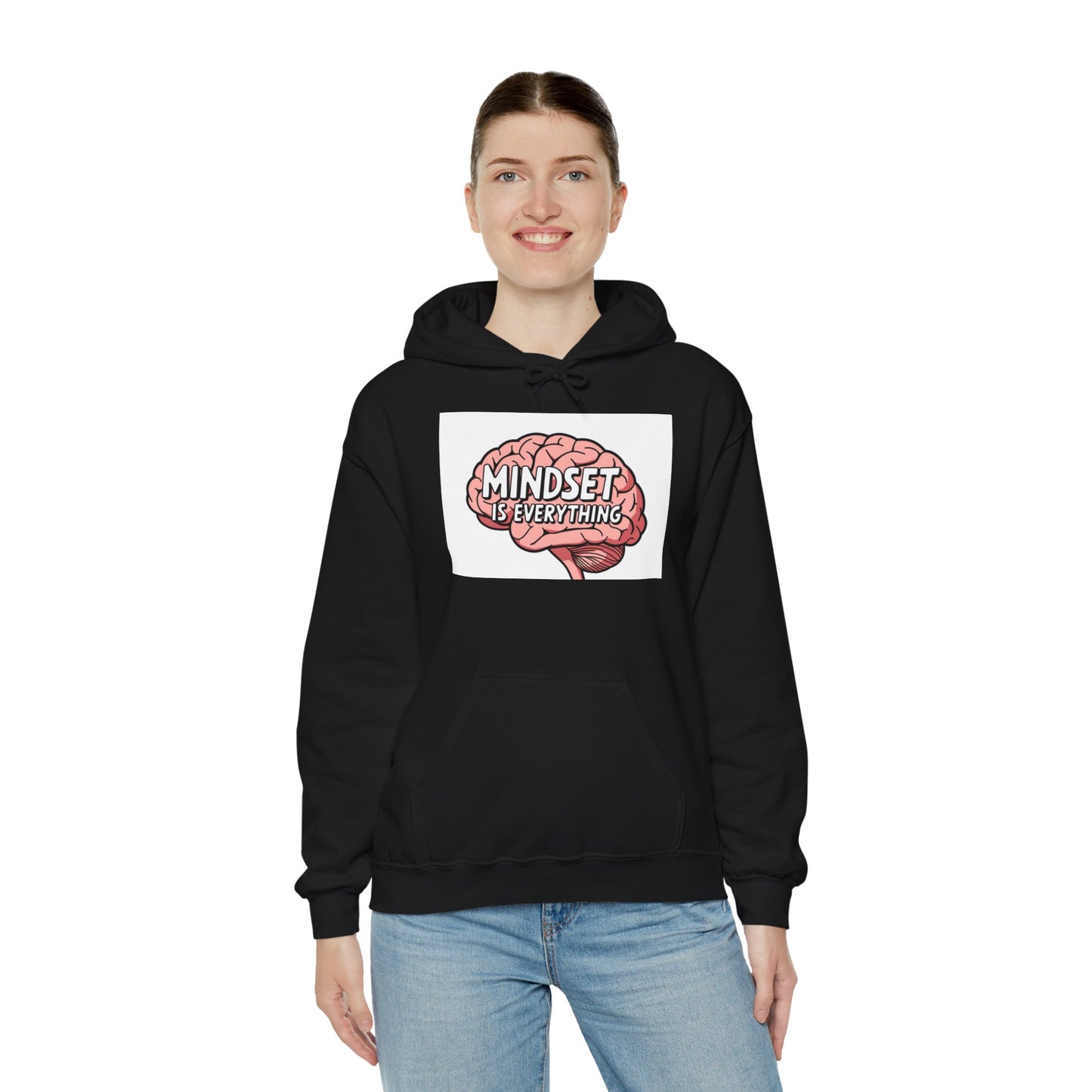 Mindset Is Everything Unisex Heavy Blend™ Hooded Sweatshirt Hoodie Gildan 18500