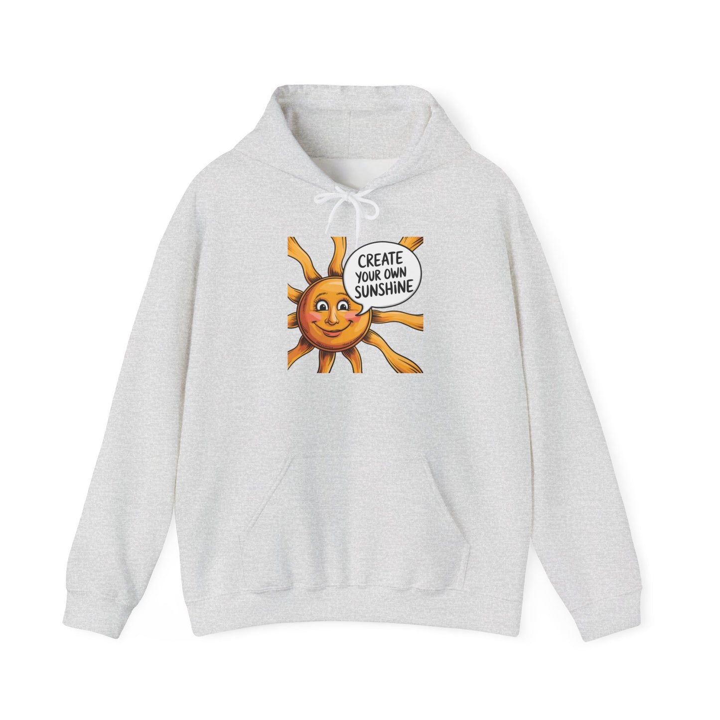 Create Your Own Sunshine Routine Hoodie, Hooded Sweatshirt