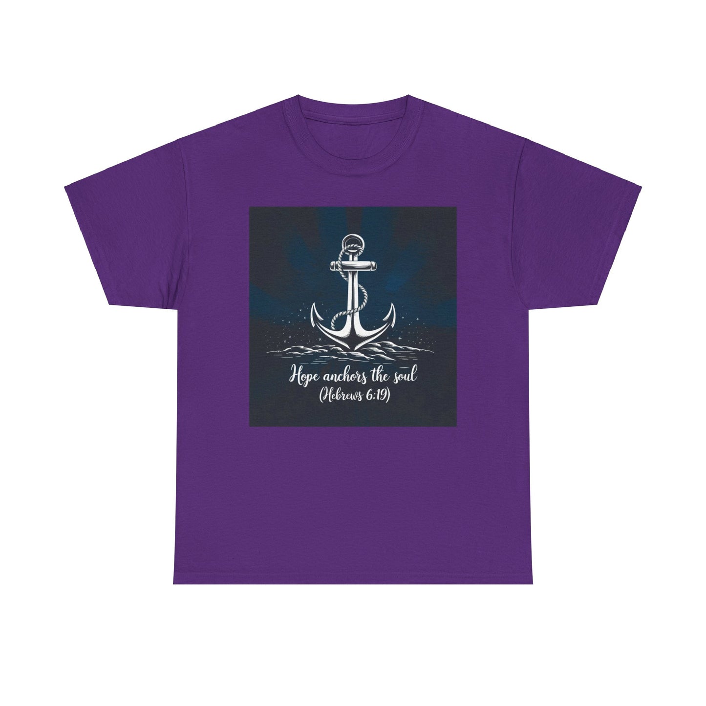 Hope Anchors The Soul Unisex Heavy Cotton Tee