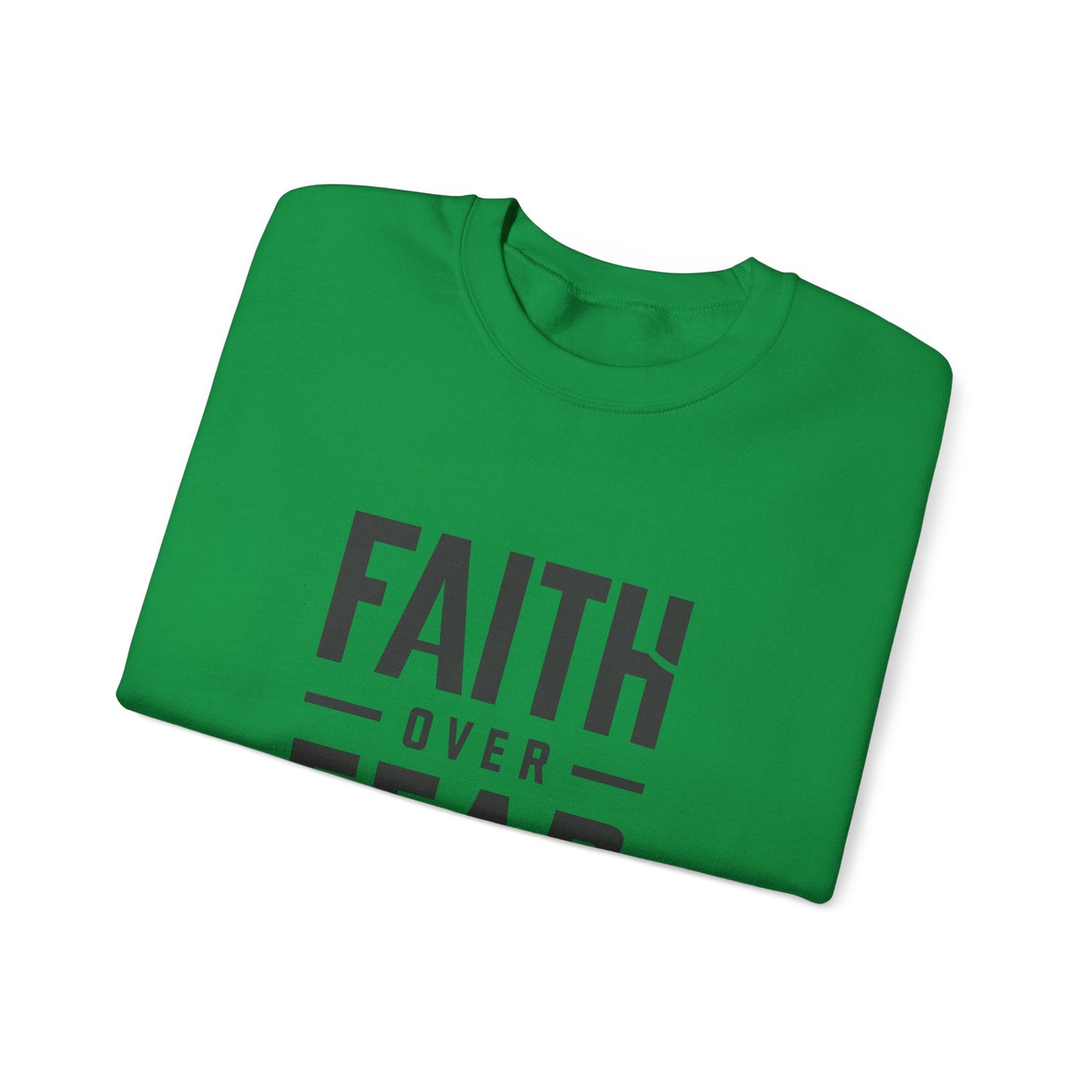 Faith Over Fear Unisex Heavy Blend™ Crewneck Sweatshirt