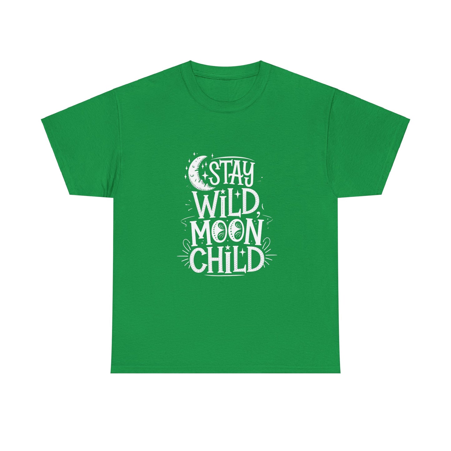 Stay Wild Moon Child Unisex Heavy Cotton Tee