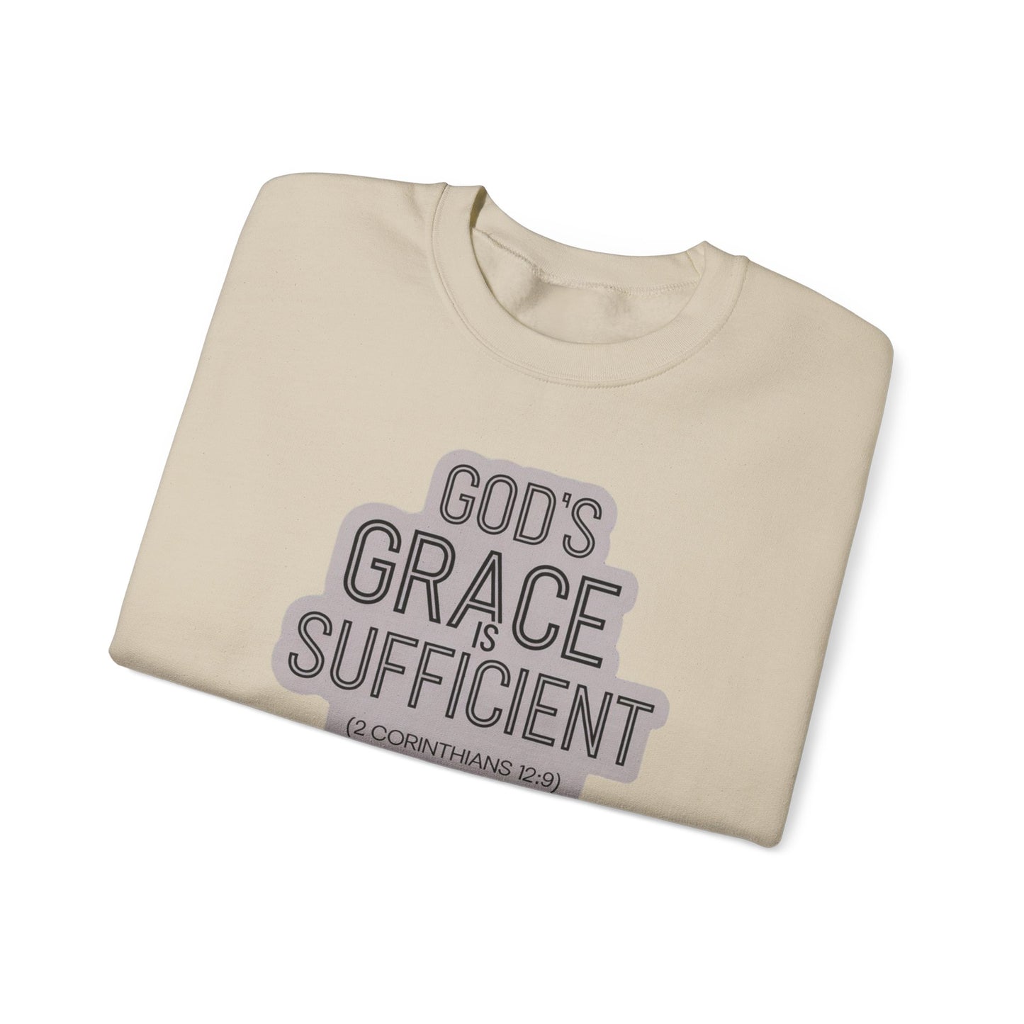 GODS Grace Is Sufficient Unisex Heavy Blend™ Crewneck Sweatshirt