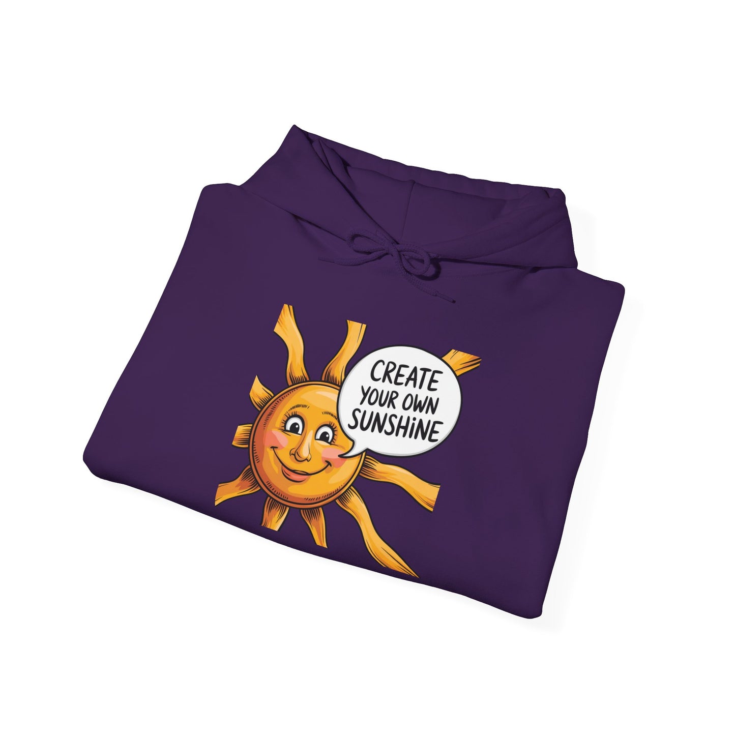 Create Your Own Sunshine Routine Hoodie, Hooded Sweatshirt