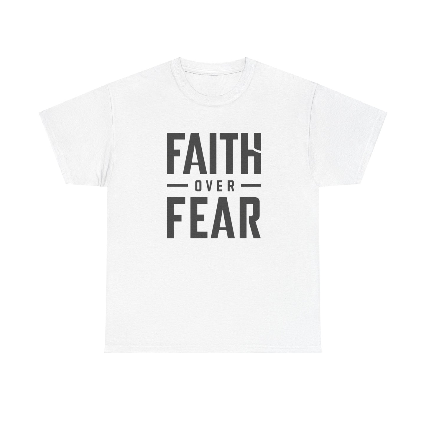 Faith Over Fear Unisex Heavy Cotton Tee