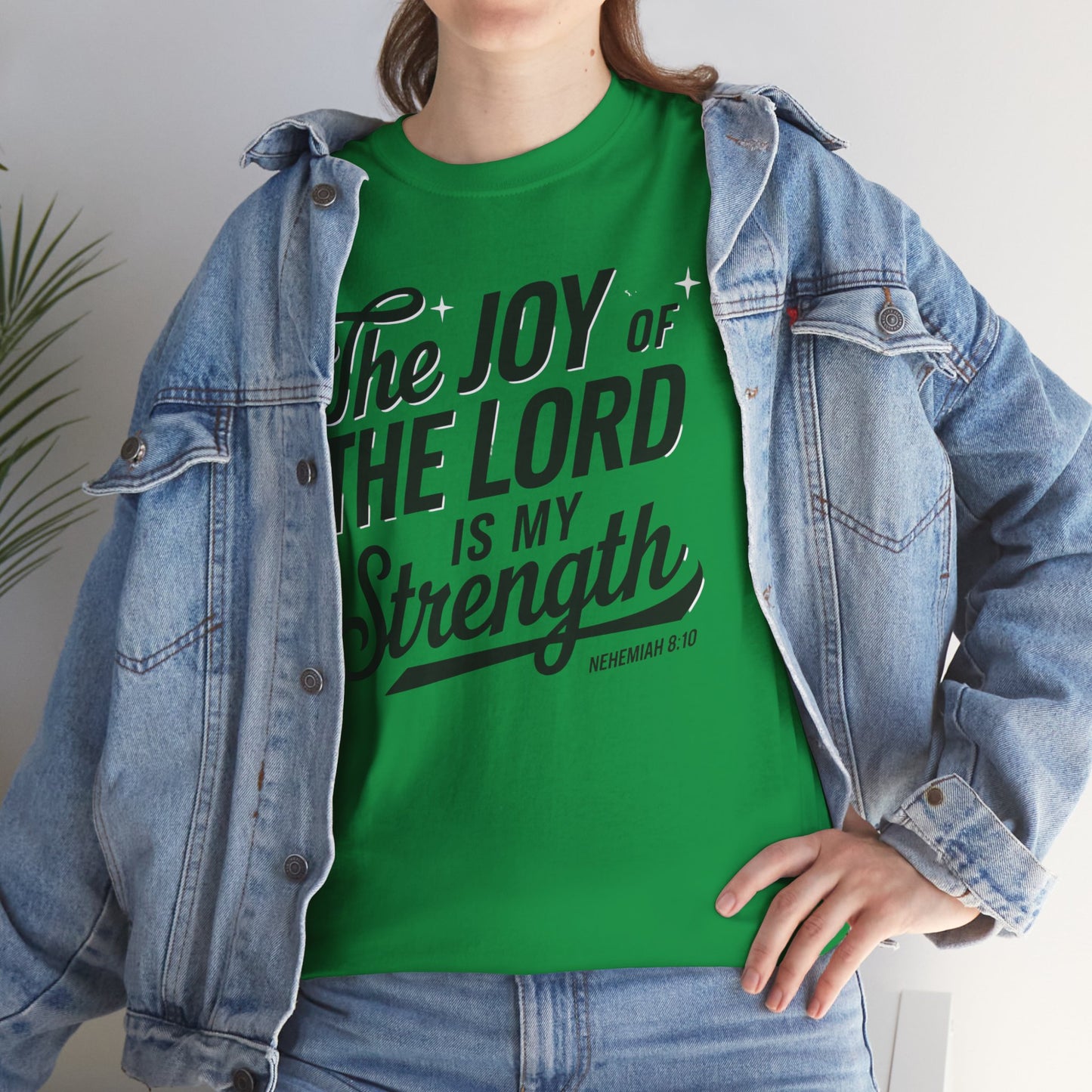 The Joy Of The LORD Is My Strength Unisex Heavy Cotton T-Shirt