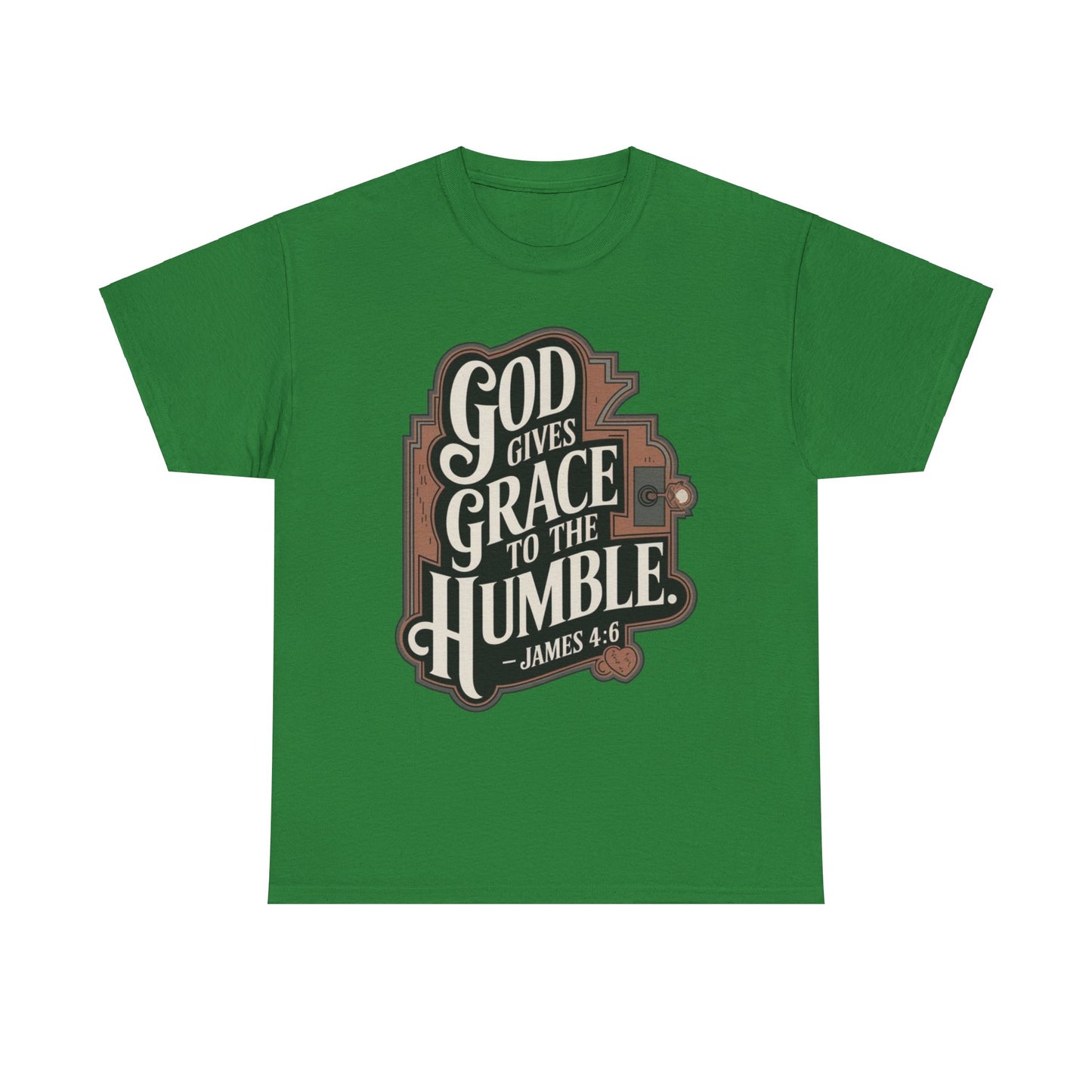 GOD Gives Grace To The Humble Unisex Heavy Cotton Tee