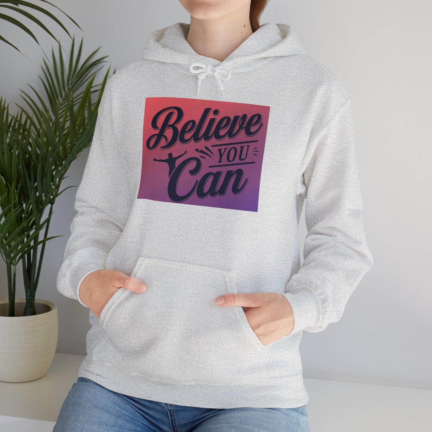 Believe You Can Unisex Heavy Blend™ Hooded Sweatshirt