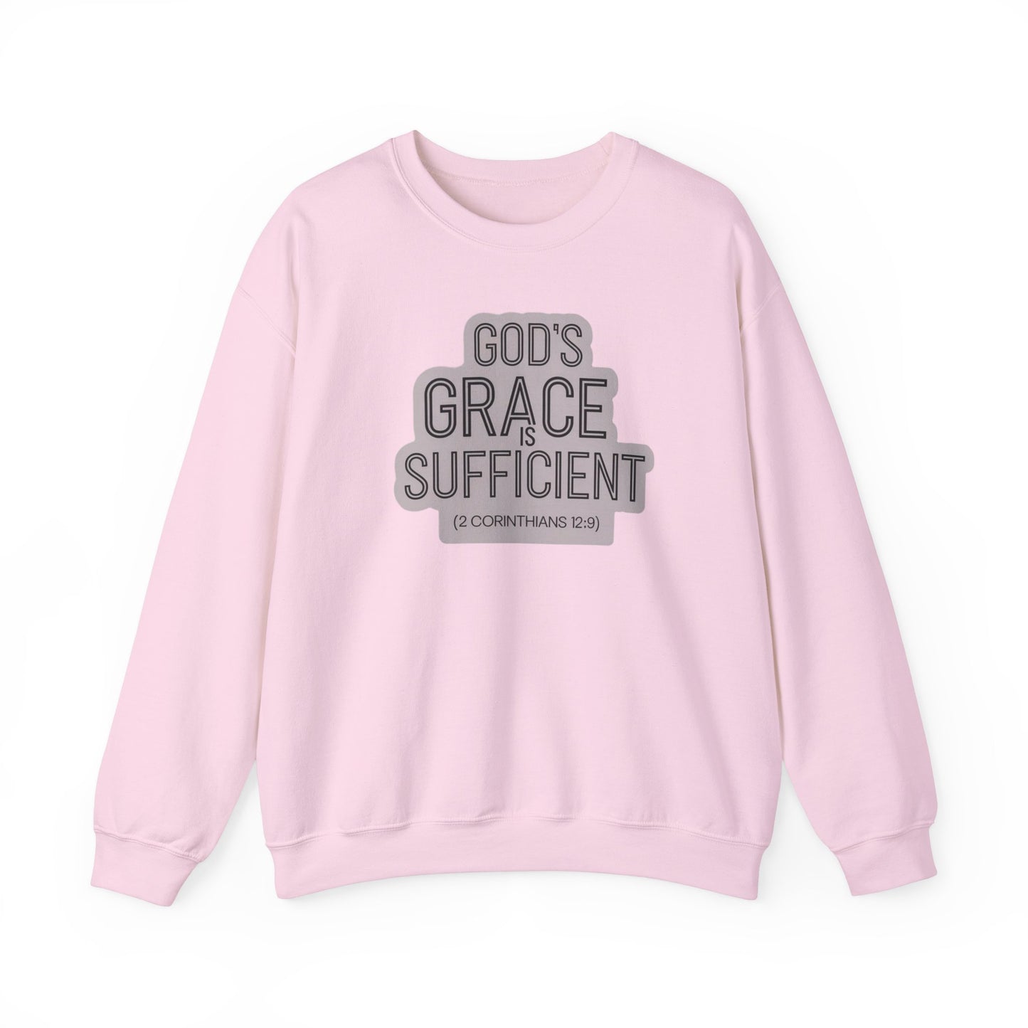 GODS Grace Is Sufficient Unisex Heavy Blend™ Crewneck Sweatshirt